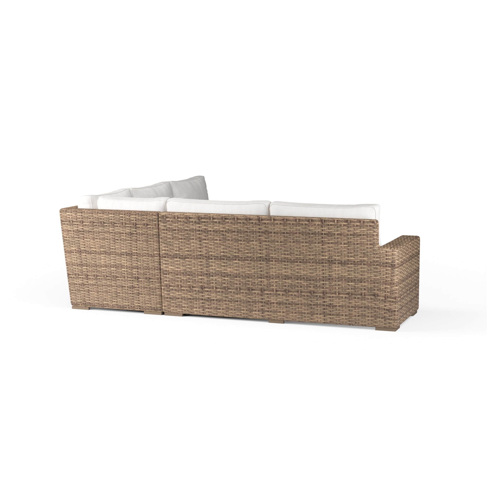 Havana 4-Seat Wicker Sectional Set