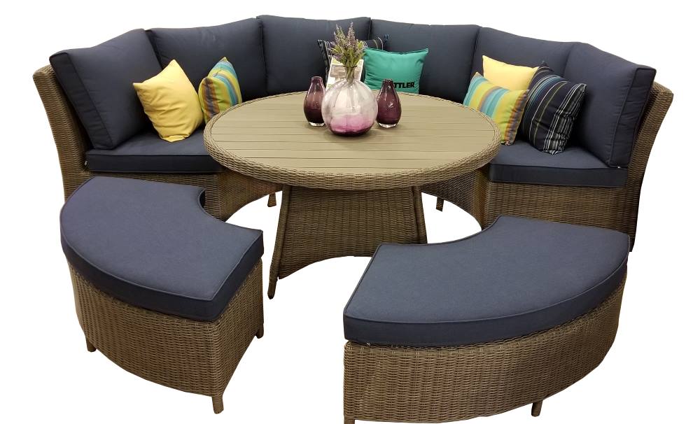 Palma 6-Seat Curved Sectional Set 193347-2100K1 by Kettler