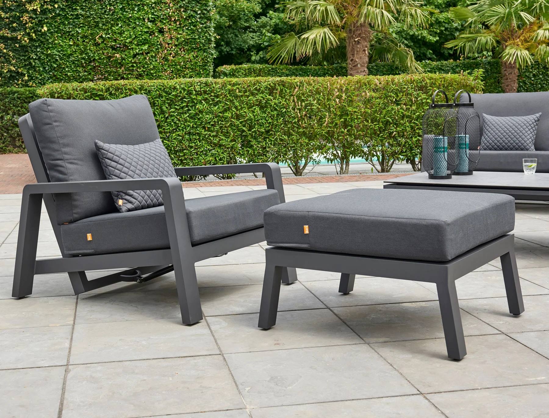 Kettler Boston Select 4-Seat Reclining Loveseat Lounge Set