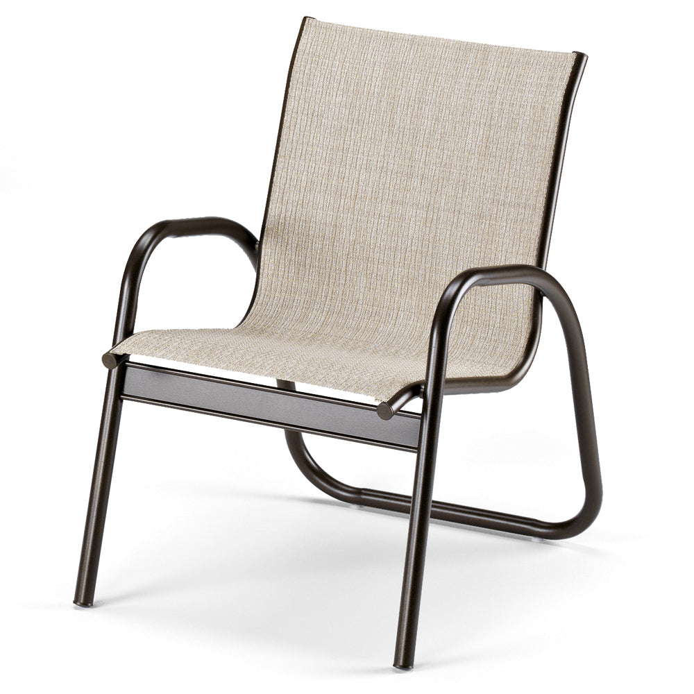 Telescope Casual Gardenella Sling Stacking Arm Chair
