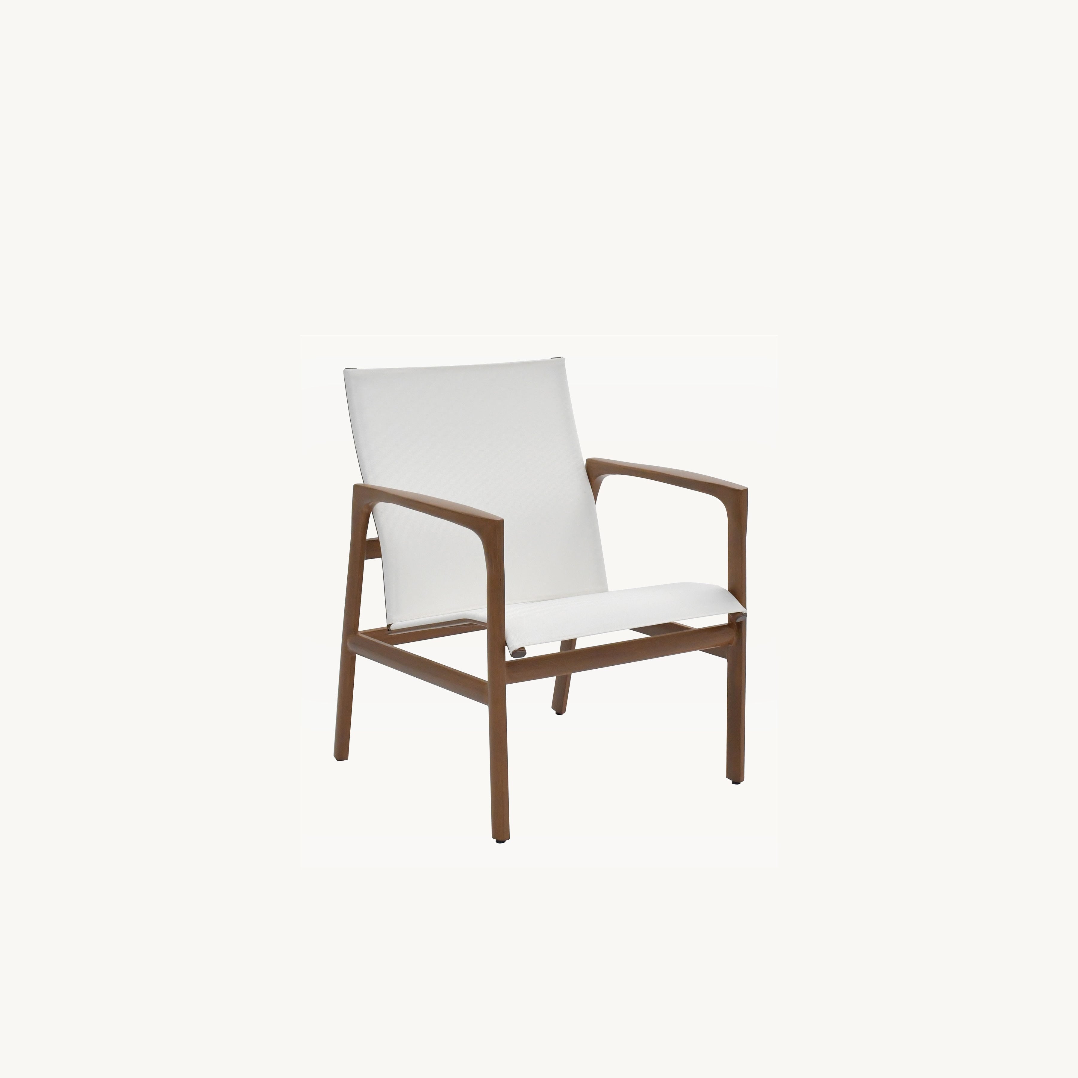 Berkeley Padded Sling Dining Arm Chair 1E65P by Castelle