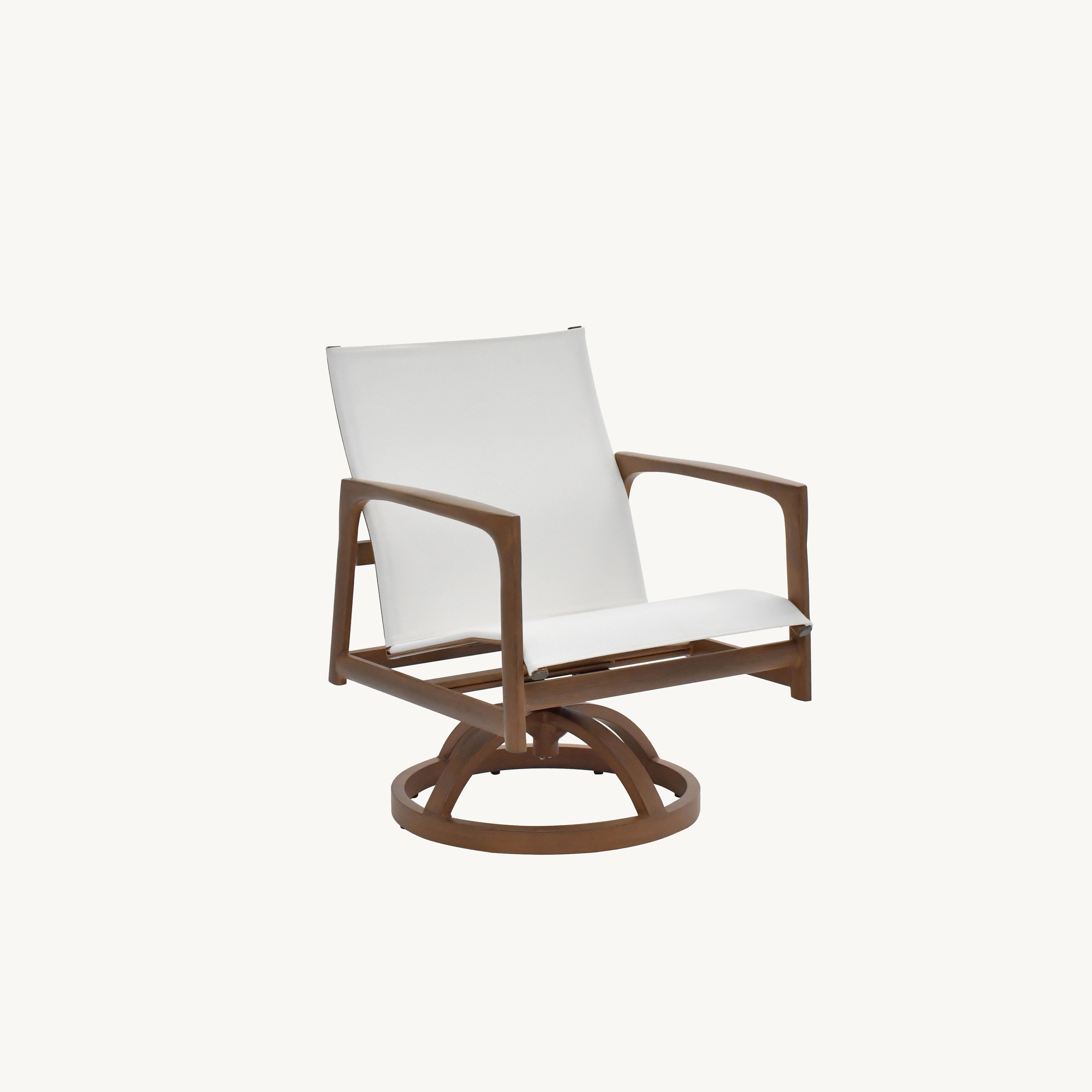 Berkeley Sling Dining Swivel Rocker 1E68S by Castelle