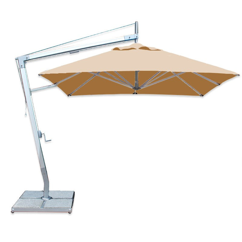 Santa Ana 6.5' Square Aluminum Cantilever Umbrella