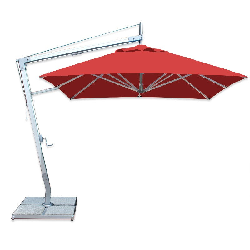 Santa Ana 6.5' Square Aluminum Cantilever Umbrella