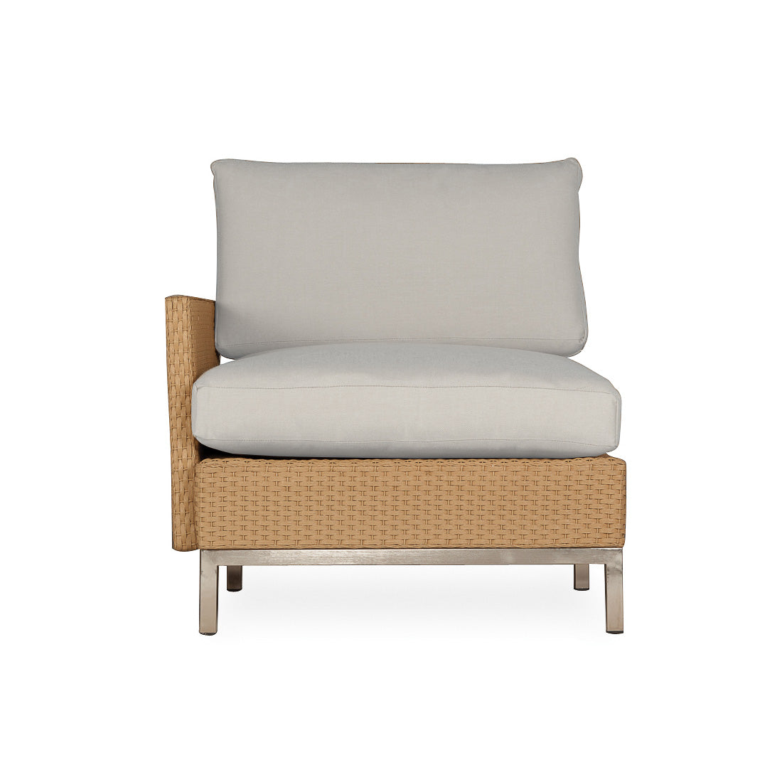 Lloyd Flanders Elements Cushioned Right Arm Lounge Chair Section