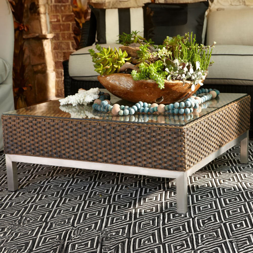Lloyd Flanders Elements Square End Table