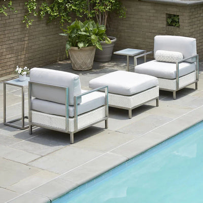 Lloyd Flanders Elements Cushioned Ottoman