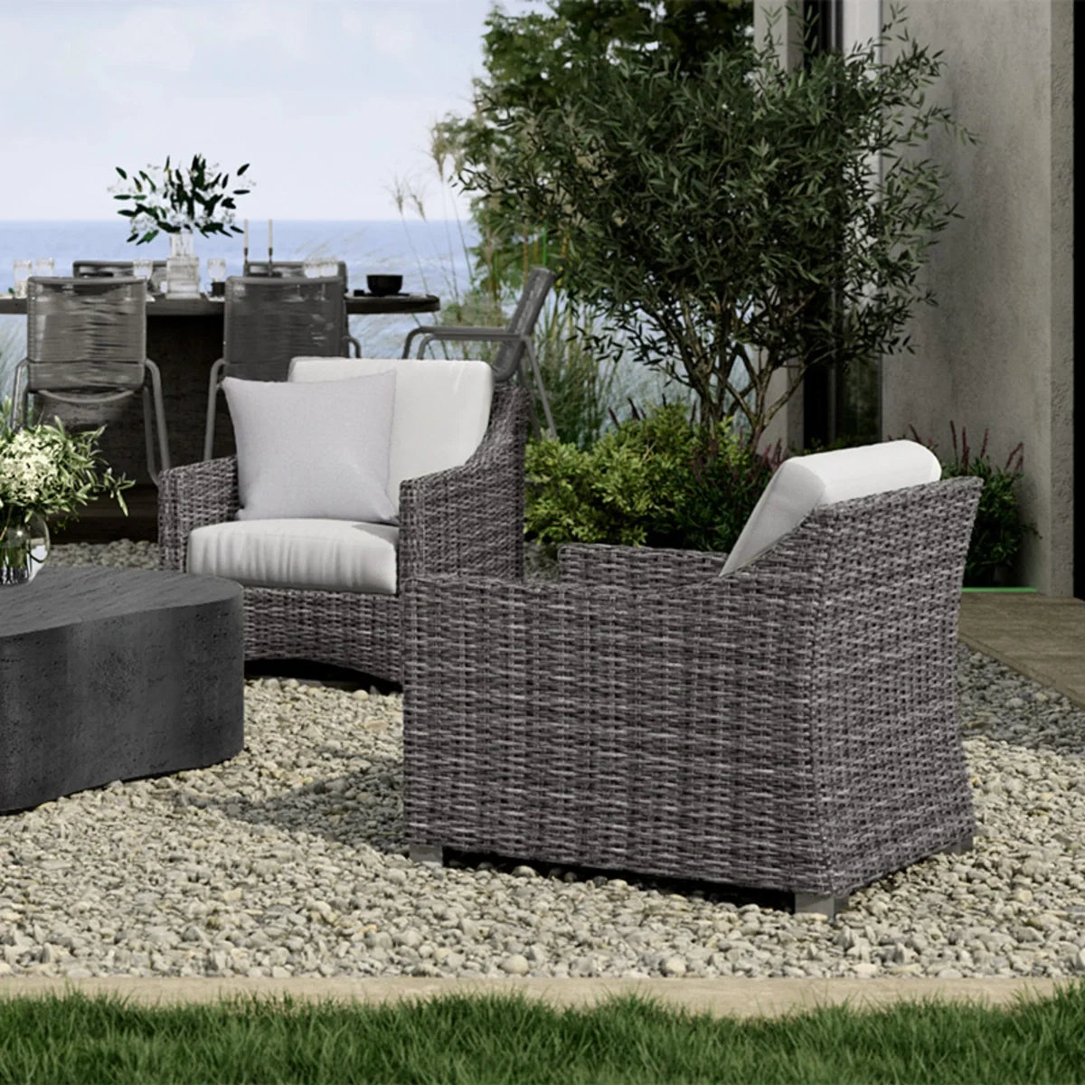 Avallon Swivel Glider Club Chair
