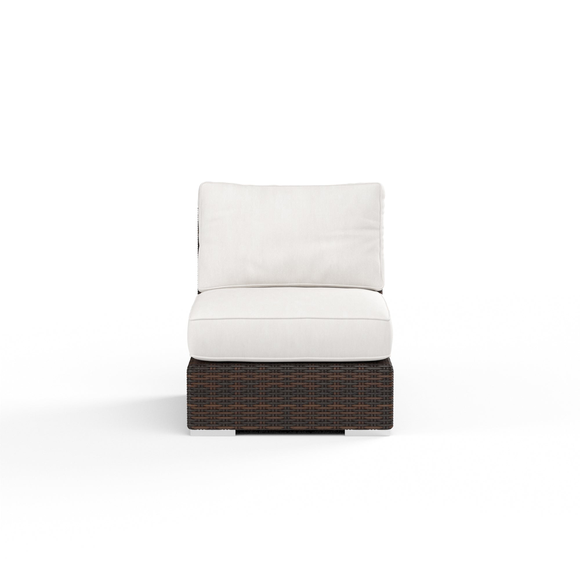 Montecito Wicker Armless Club Chair