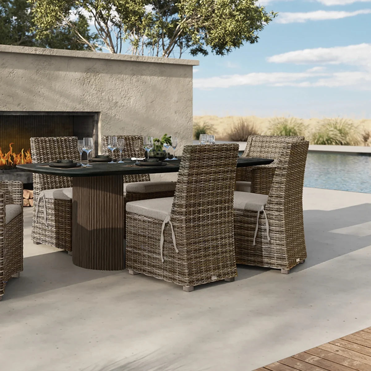Avallon Cushioned Dining Side Chair