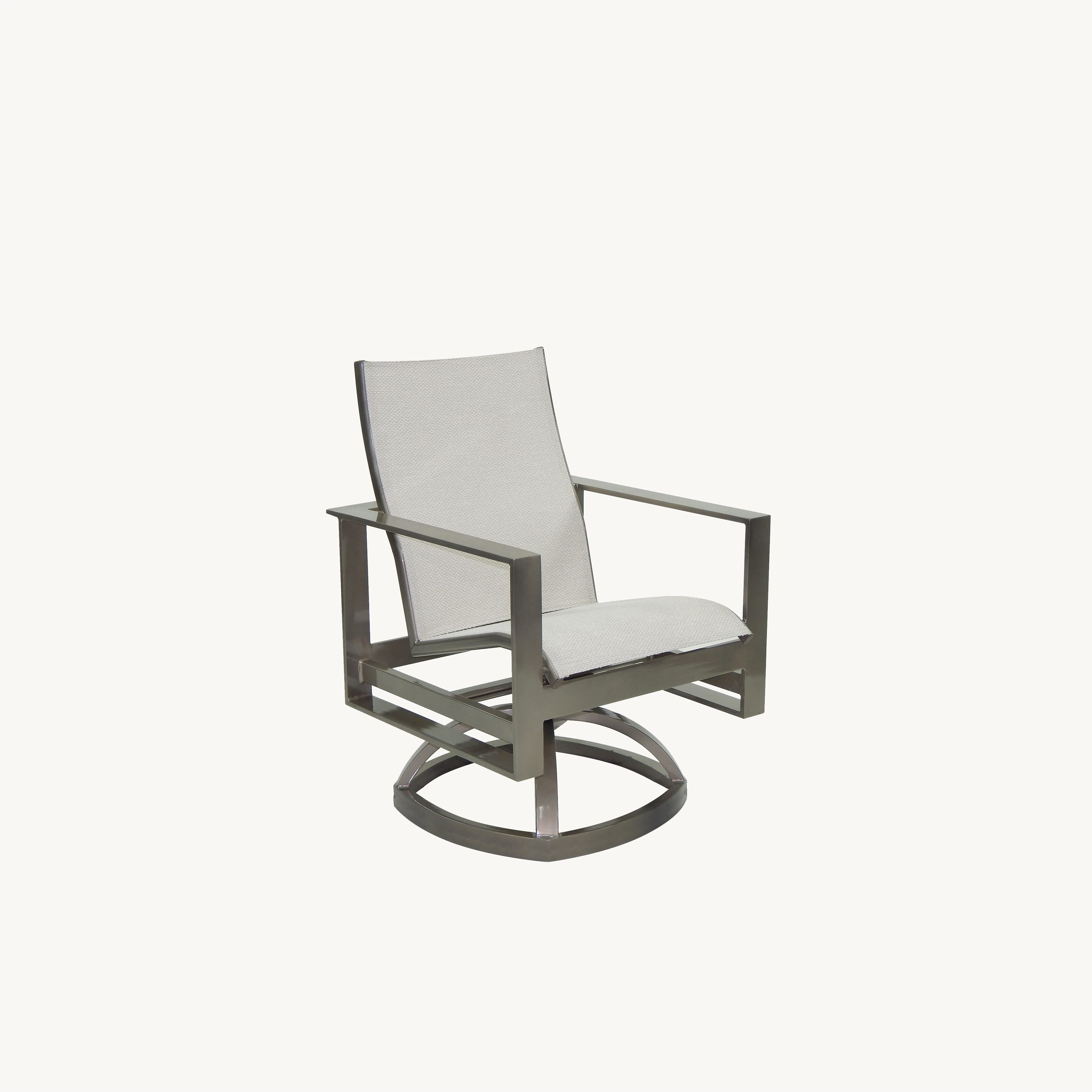 Park Place Padded Sling Dining Swivel Rocker 2278P by Castelle