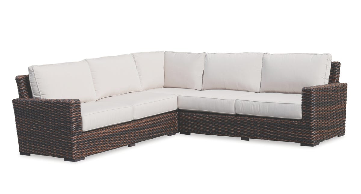 Montecito Wicker Corner Section by Sunset West