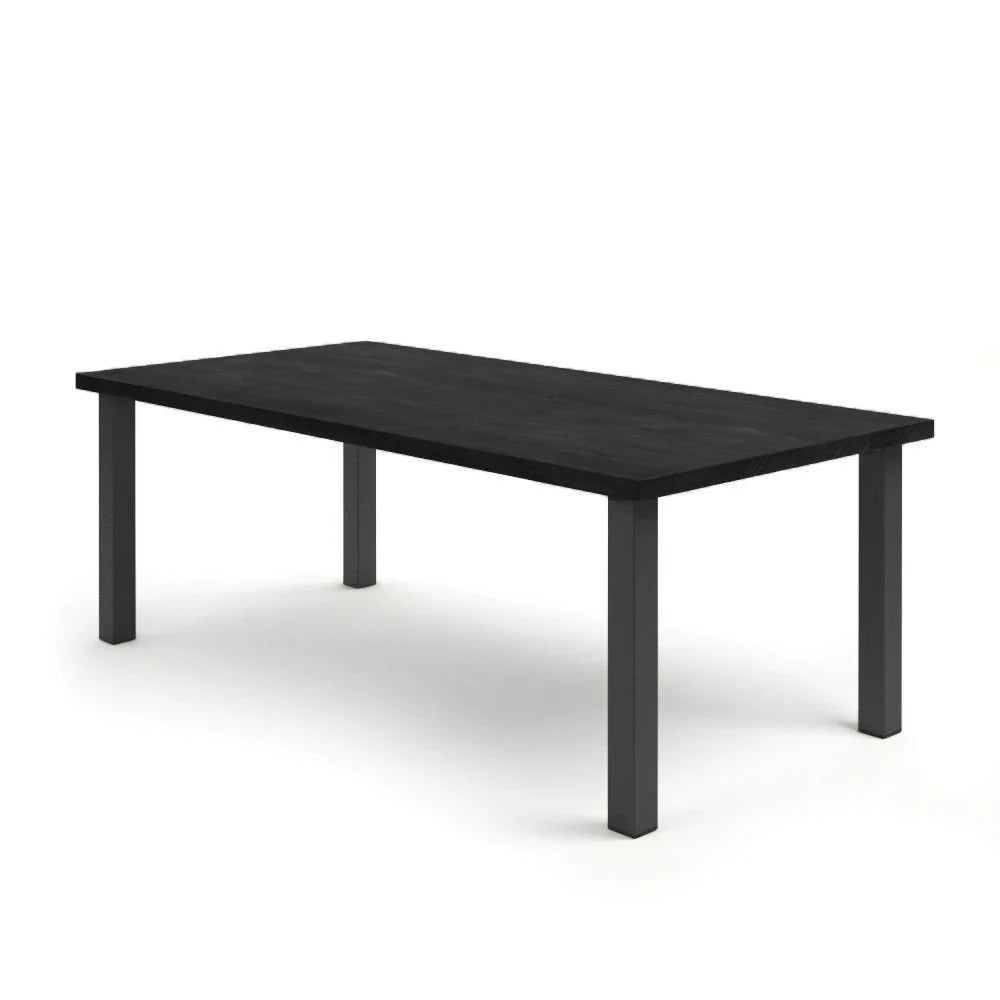 Timber 42" x 84" Rectangle Dining Table 254284FTM by Homecrest — without umbrella hole