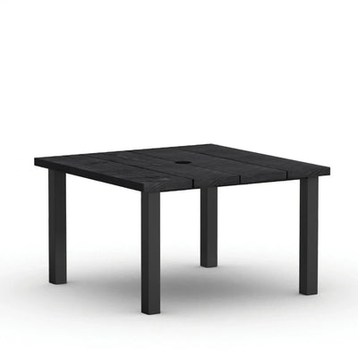 Timber 48" Square Dining Table 2548SFTM by Homecrest (Optional Umbrella Hole)