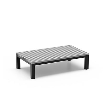Eden 35.5" x 60" Rectangular Coffee Table 261660 by Homecrest
