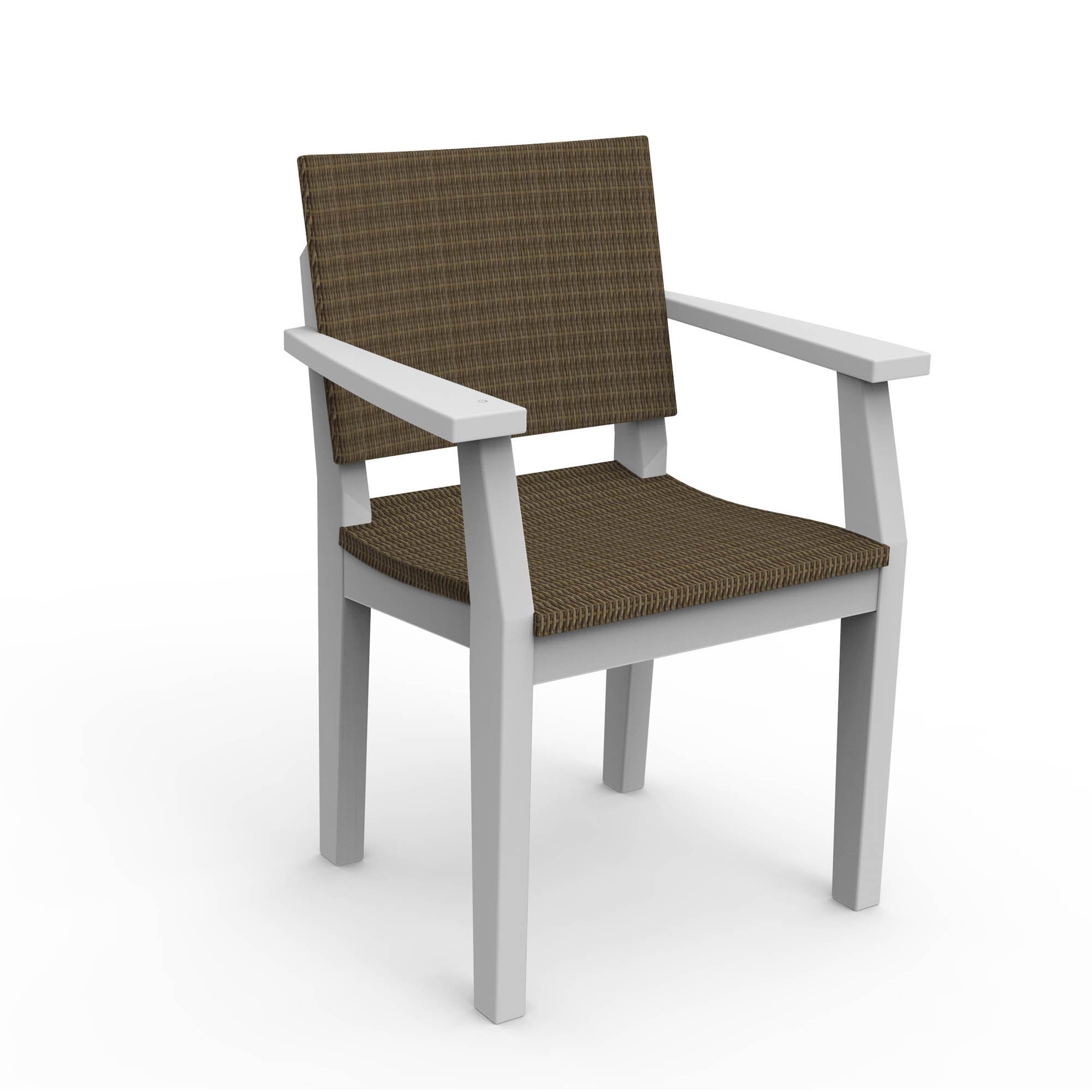 Seaside Casual MAD Dining Arm Chair Woven