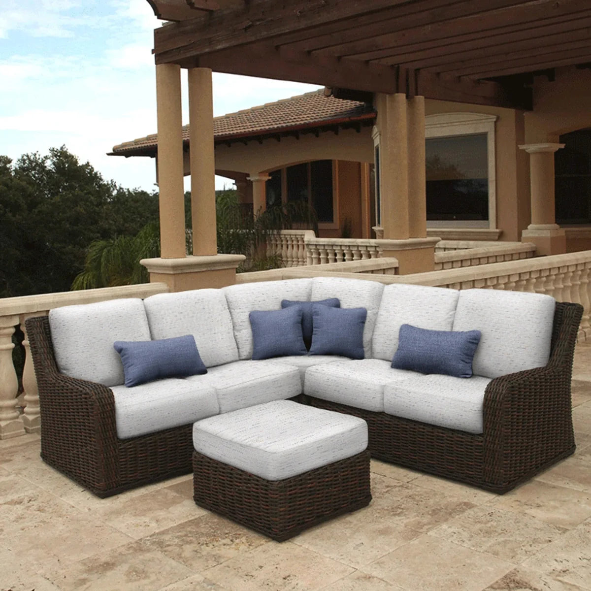 Laurent Left Arm Loveseat Section