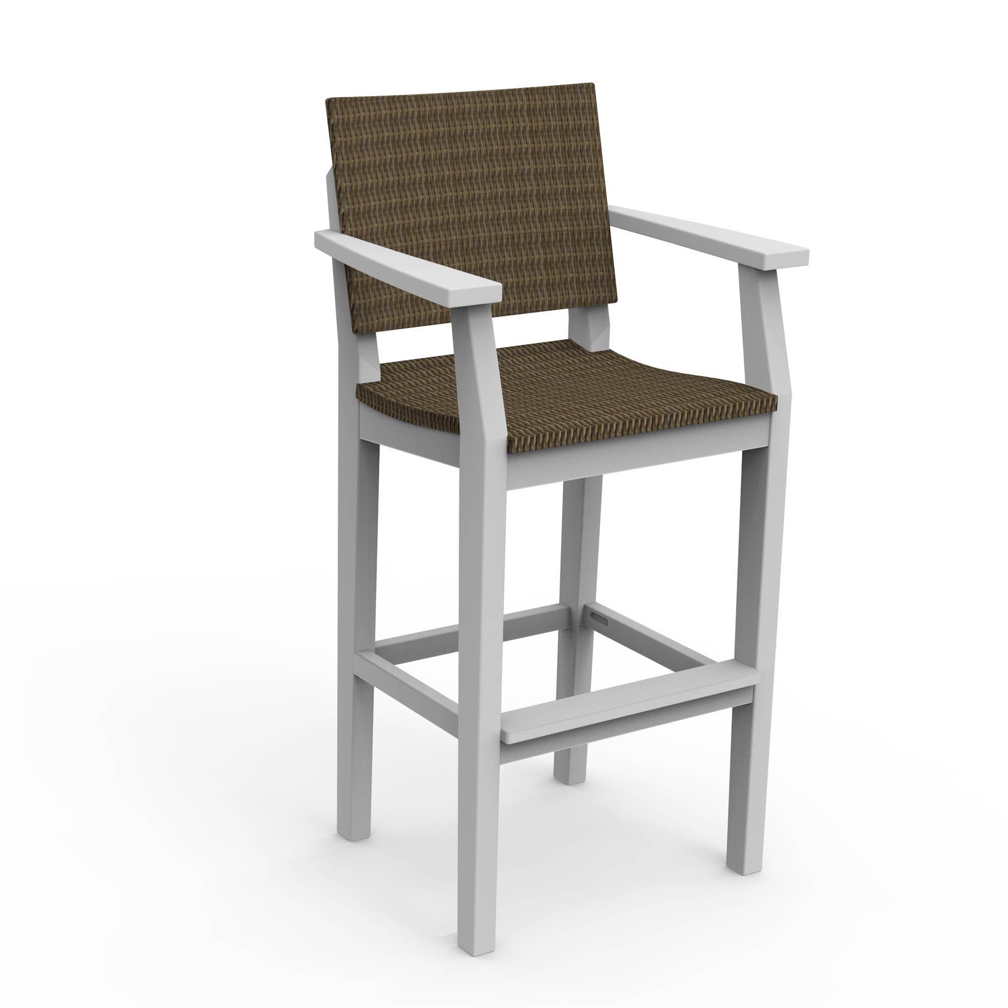 Seaside Casual MAD Bar Arm Chair Woven