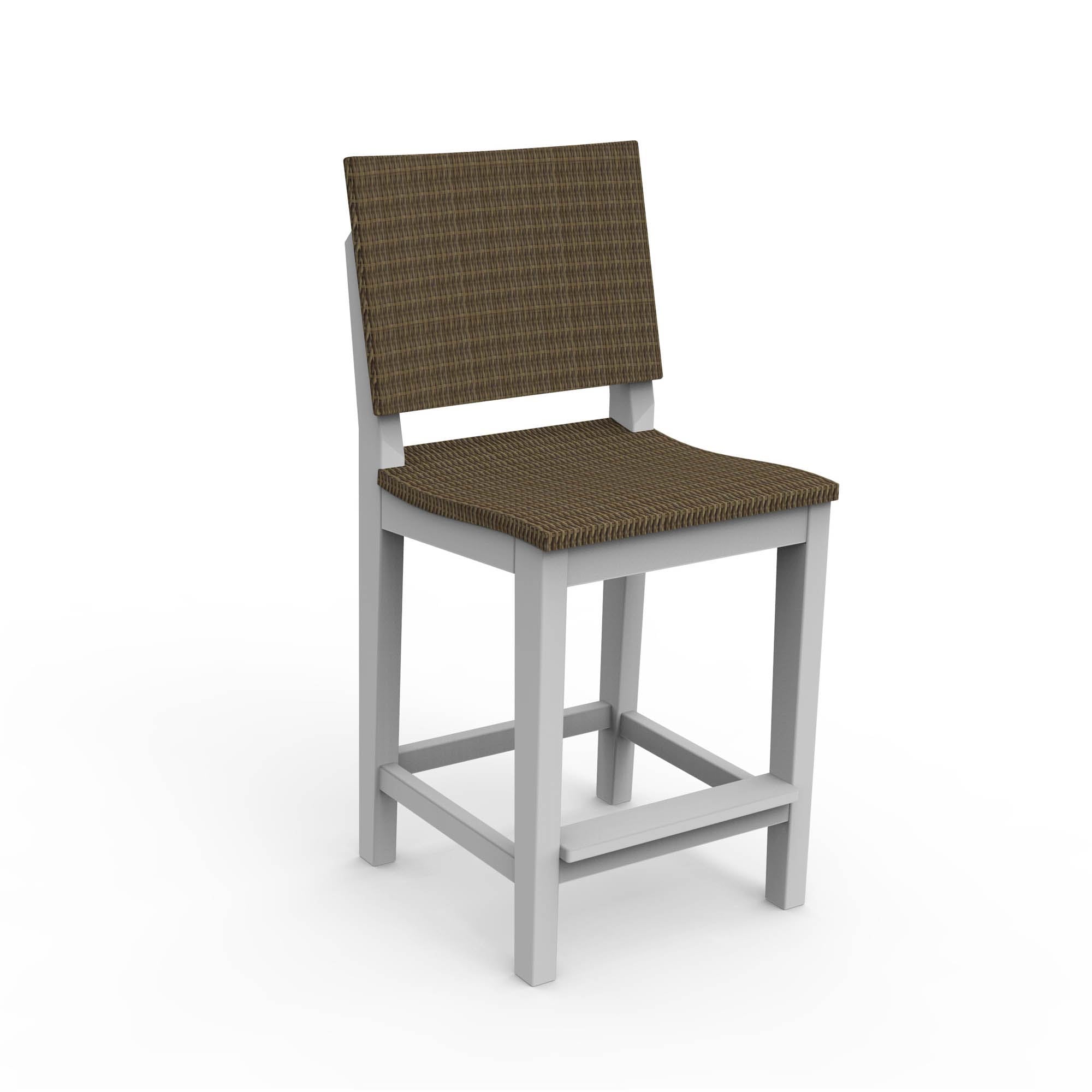 Seaside Casual MAD Balcony Side Chair Woven