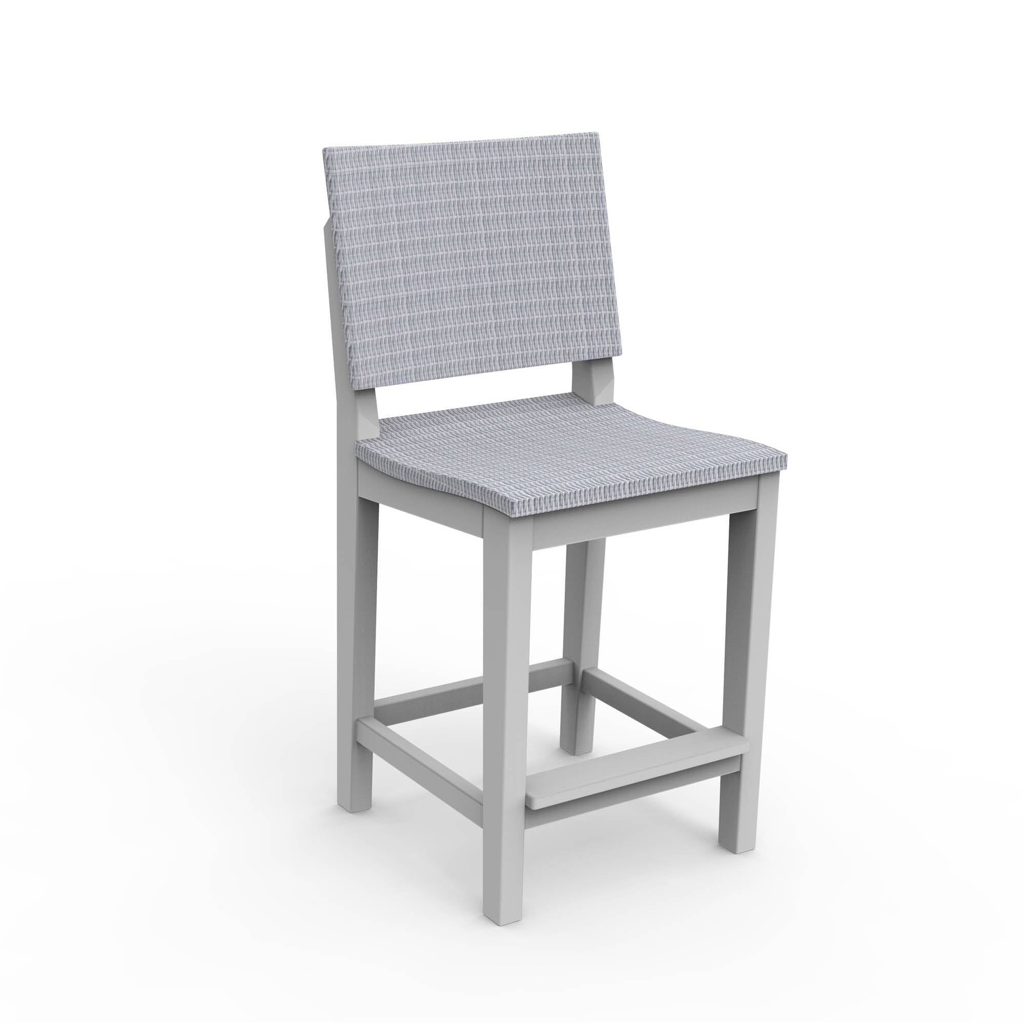 Seaside Casual MAD Balcony Side Chair Woven