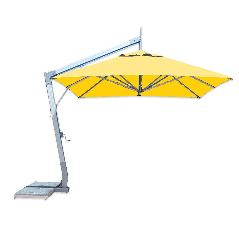 Hurricane 10' Square Aluminum Cantilever Umbrella