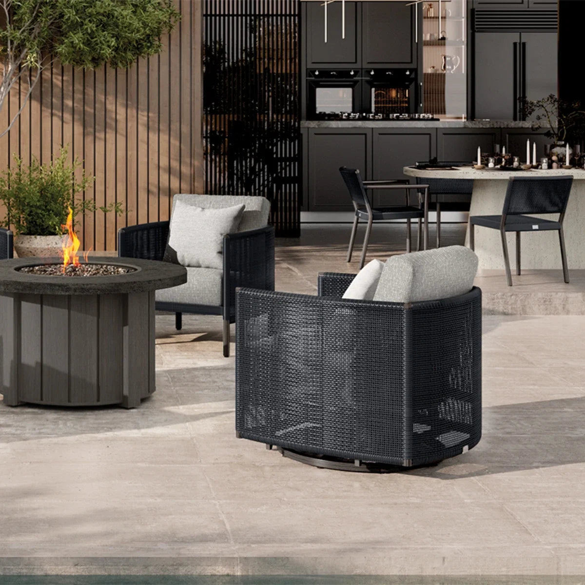 Orleans Swivel Rocker