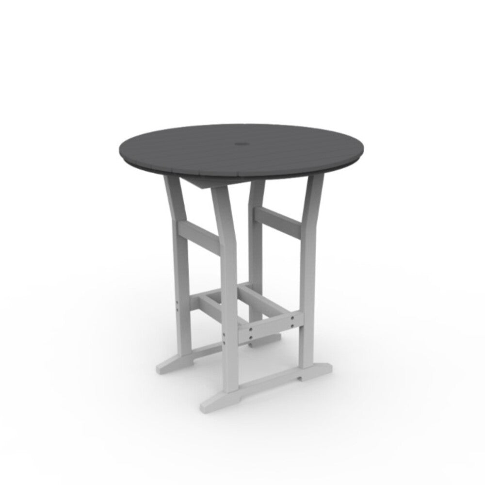 Seaside Casual Coastline Cafe 40 inch Round Bar Table