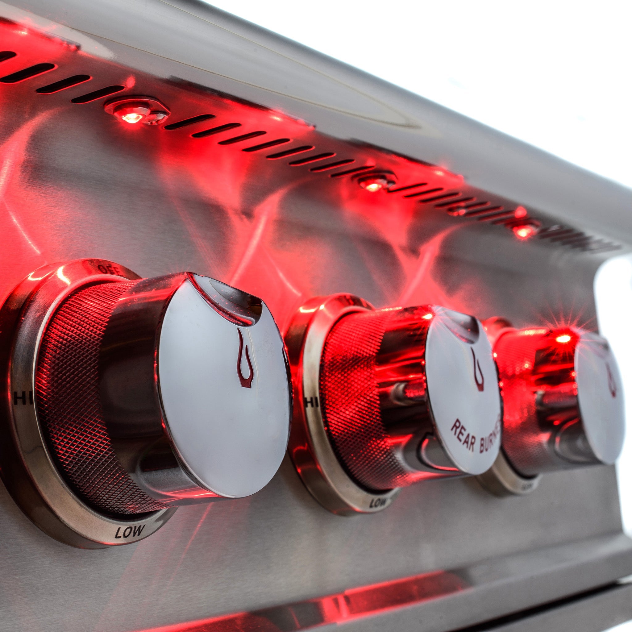 Professional 34" Stainless Steel 3-Burner Built-In Gas Grill