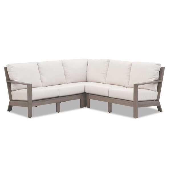 Laguna 4-Seat Aluminum Sectional Set