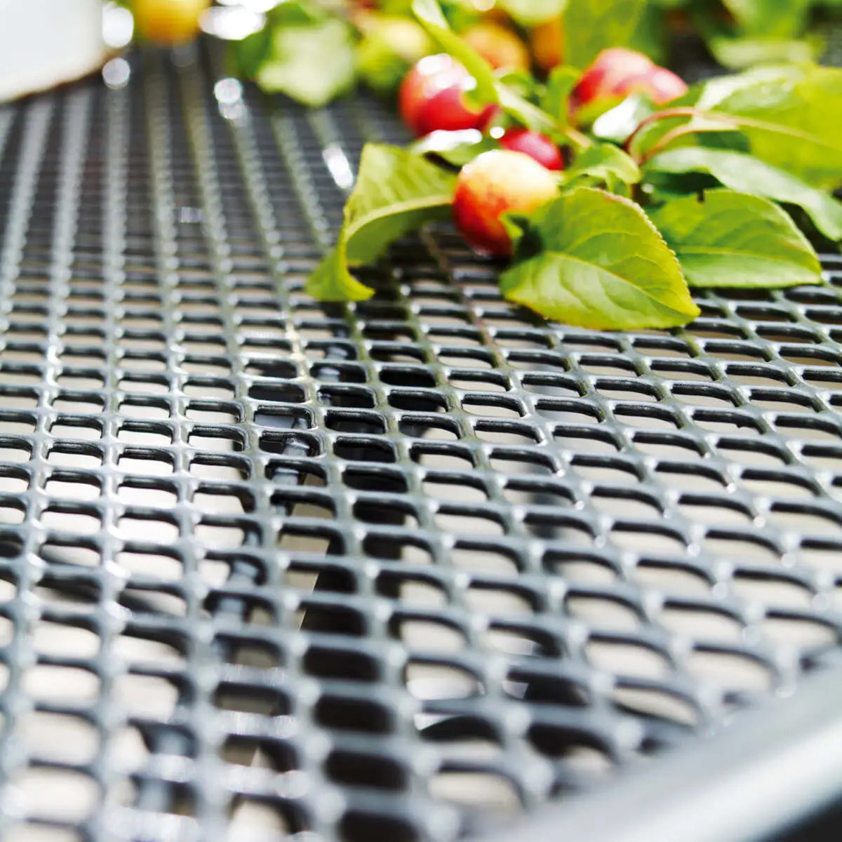 36-inch Square Mesh Top Table