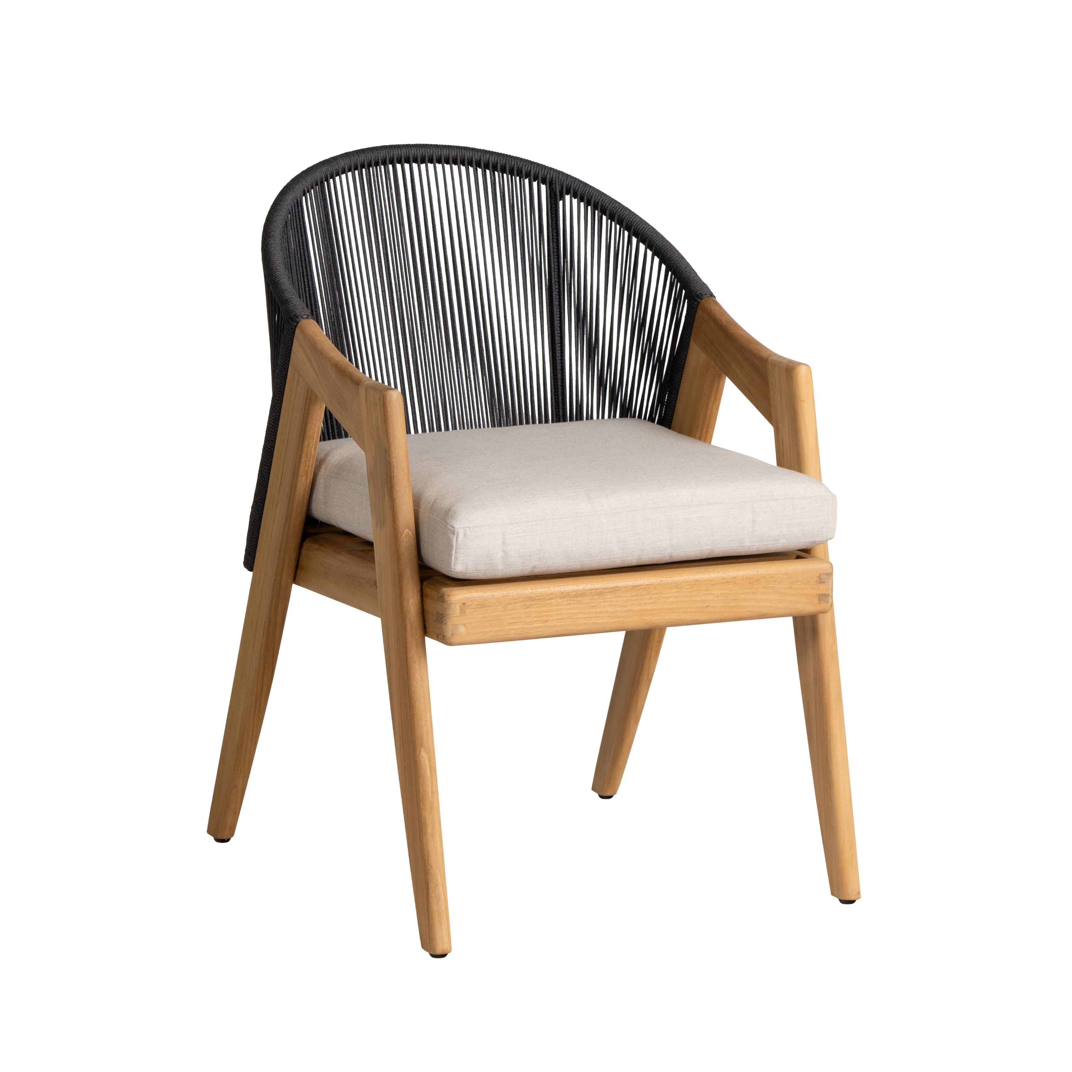 Lloyd Flanders Alpine Cushioned Dining Armchair