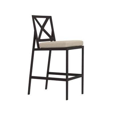 Marin Cushioned Armless Bar Stool