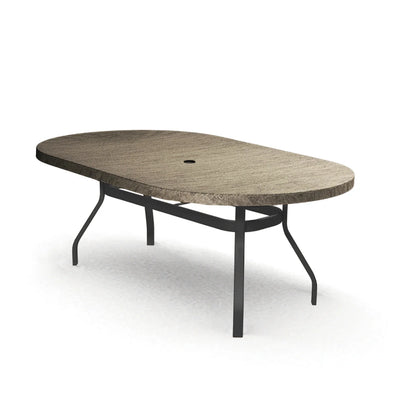 Slate 42" x 72" Oval Dining Table 374272FSL by Homecrest
