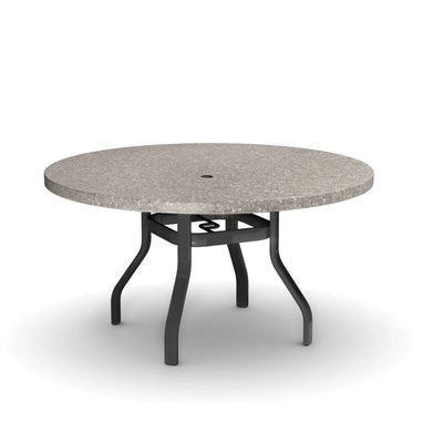 Shadow Rock 42" Round Dining Table 3742RFSH by Homecrest (Optional Umbrella Hole)