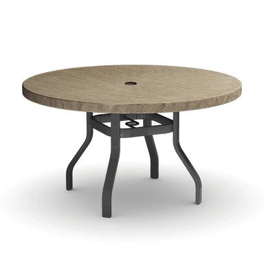 Slate 48" Round Dining Table 3748RFSL by Homecrest