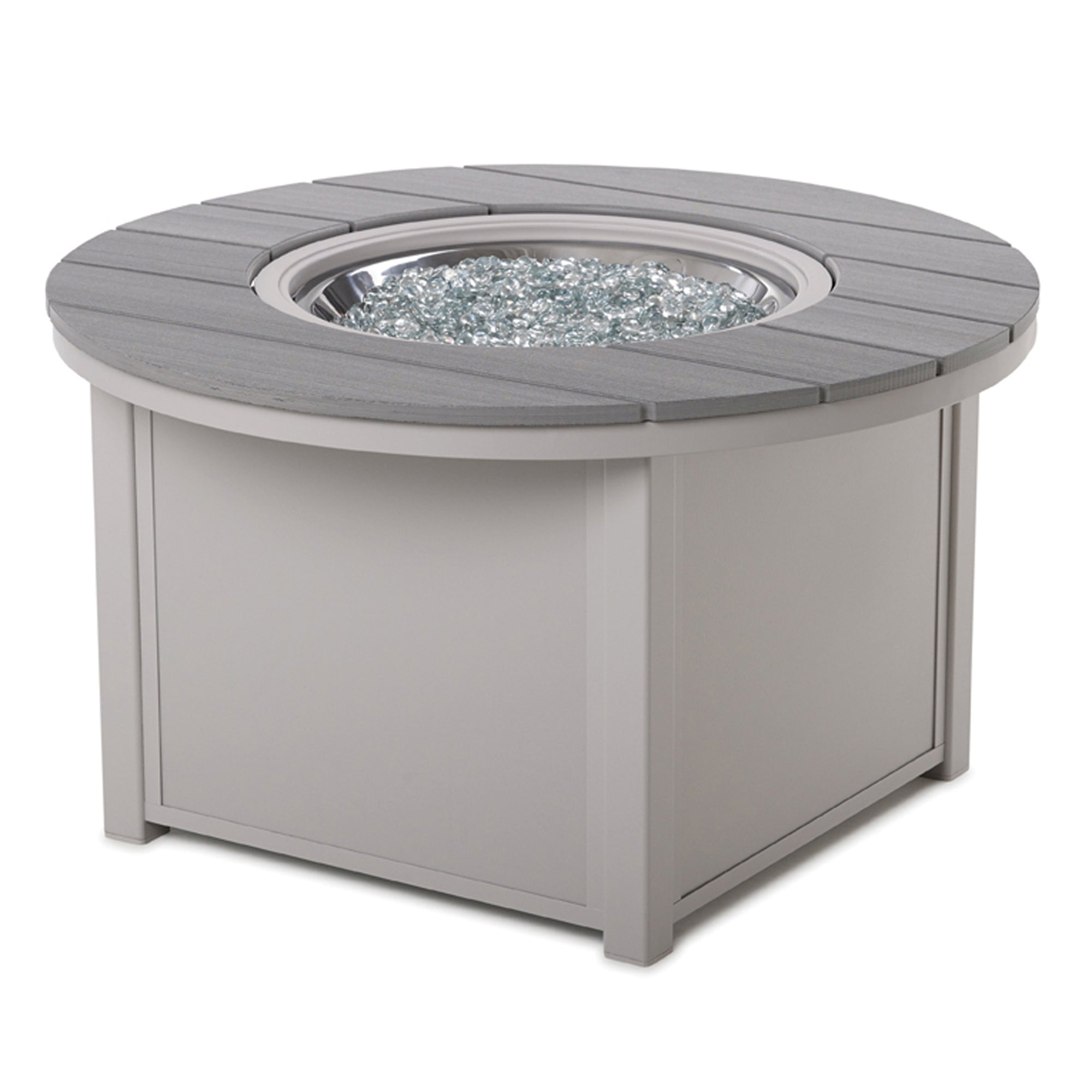 Telescope Casual 42" Round Rustic Top Fire Table