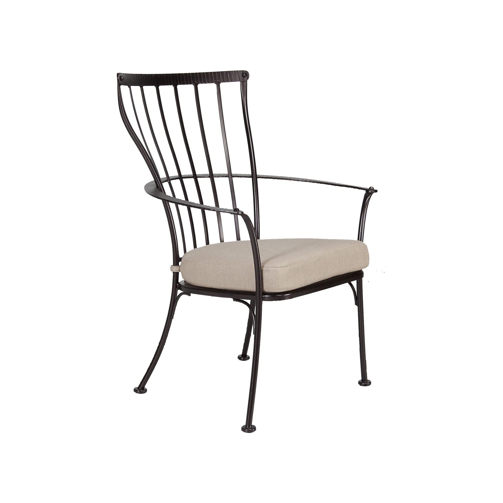 Monterra Cushioned Dining Arm Chair