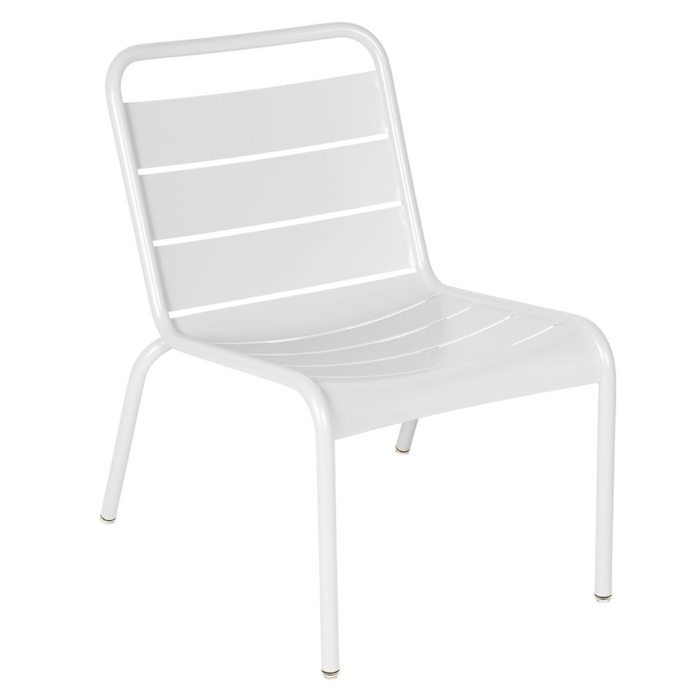 Luxembourg Lounge Chair (Set of 2) - Cotton White (01)