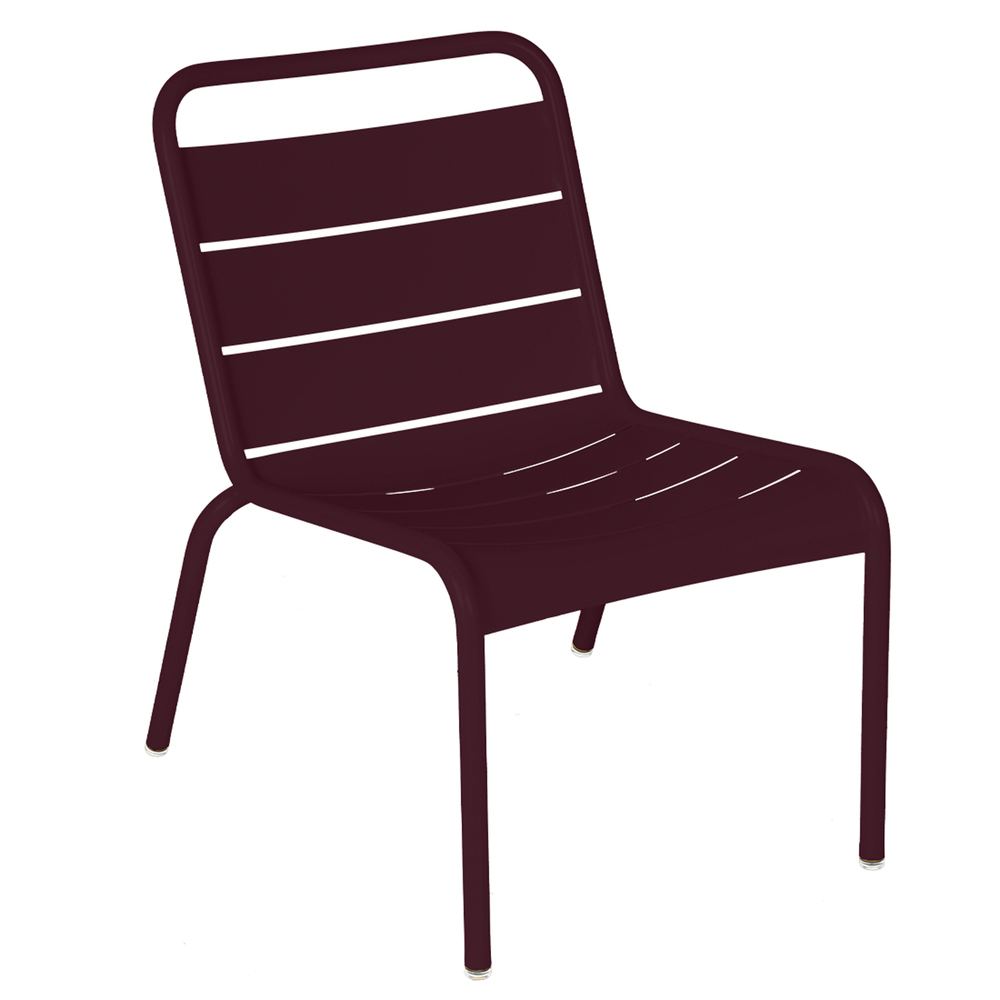 Luxembourg Lounge Chair (Set of 2) - Black Cherry (B9)