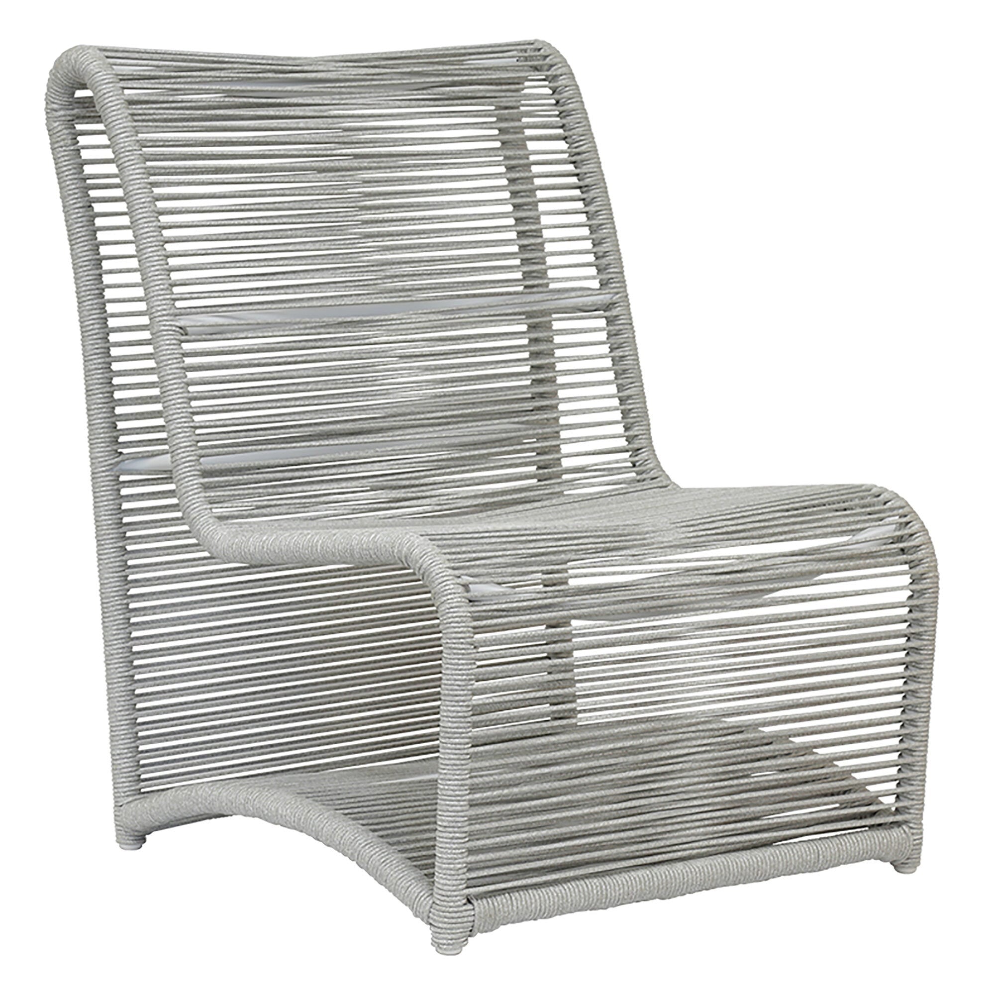 Miami Rope Armless Club Chair by Sunset West