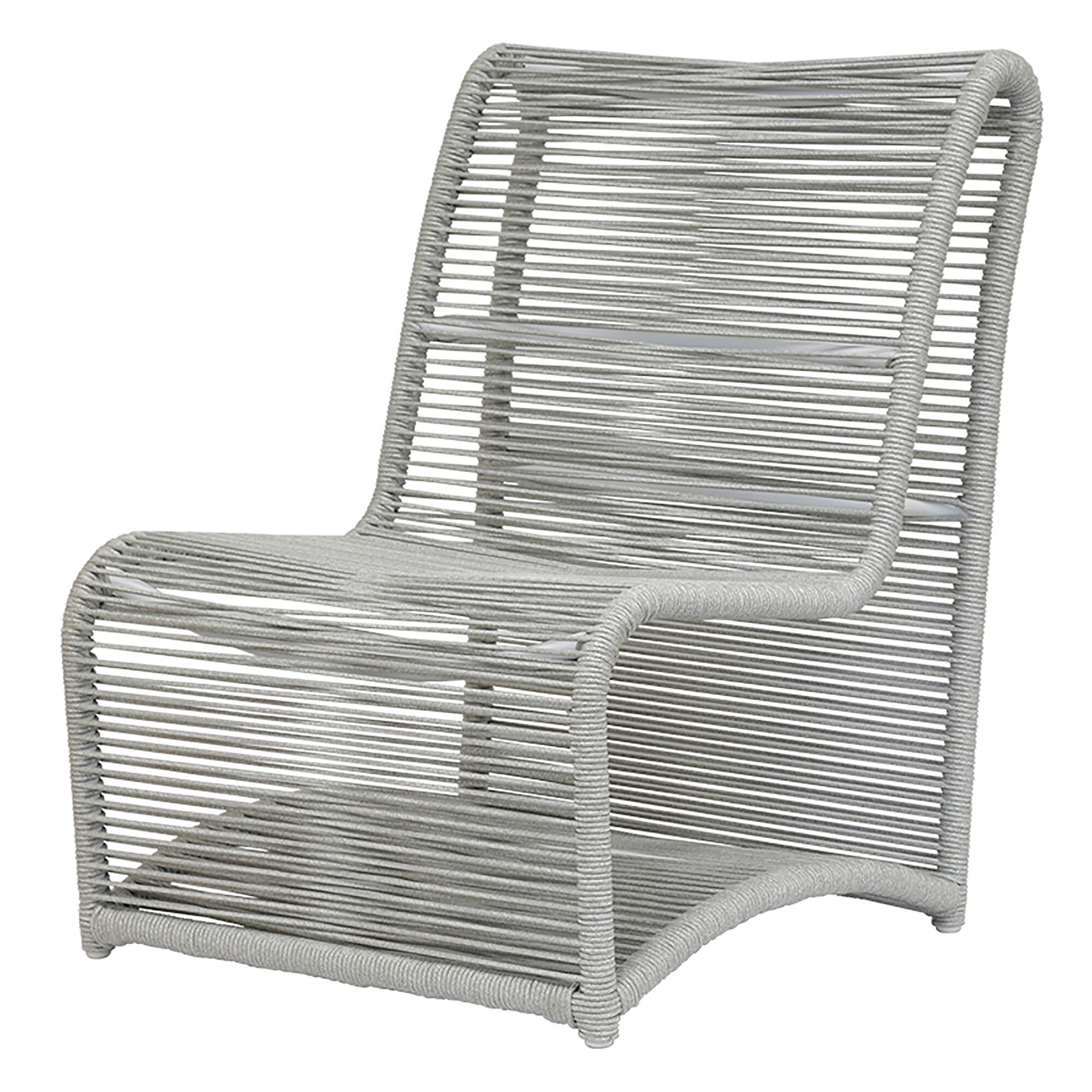 Miami Rope Armless Club Chair by Sunset West