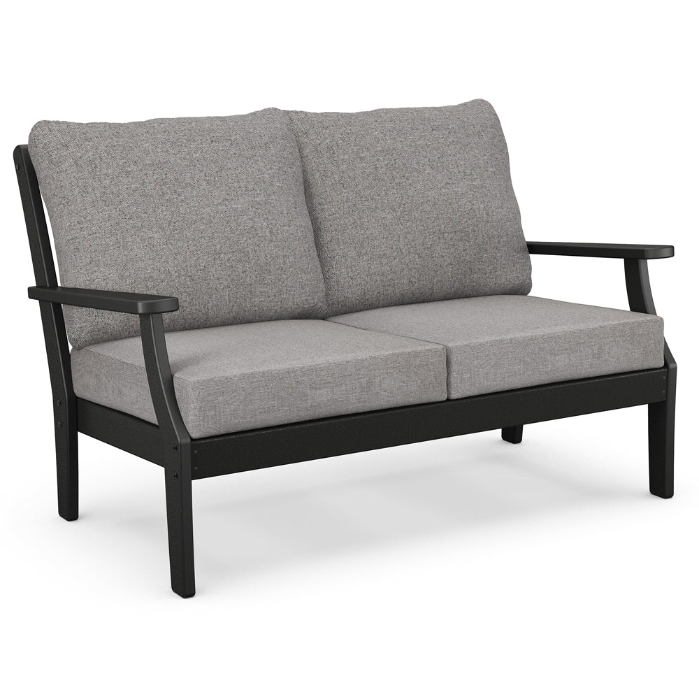 Braxton Deep Seating Loveseat - Black