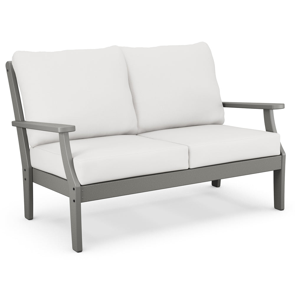 Braxton Deep Seating Loveseat - Slate Grey