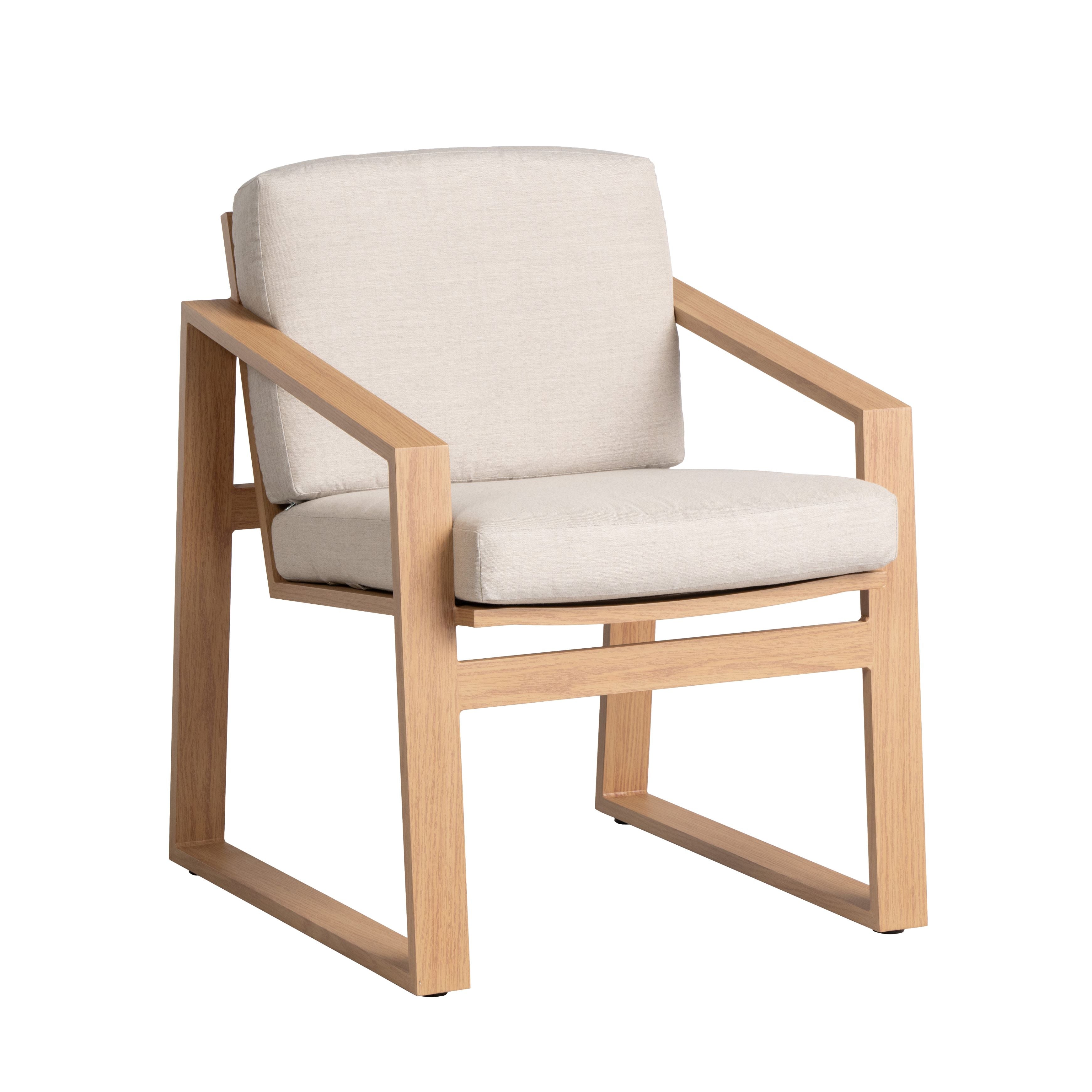 Lloyd Flanders Pursuit Cushioned Dining Armchair