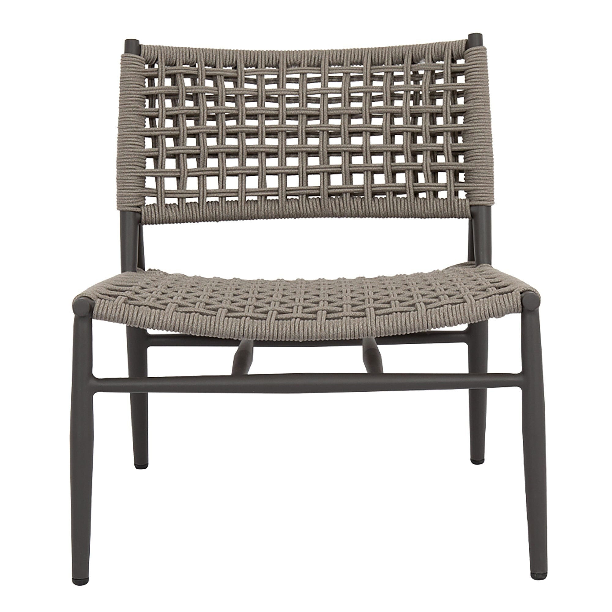 Sunset West Grigio Rope Accent Chair