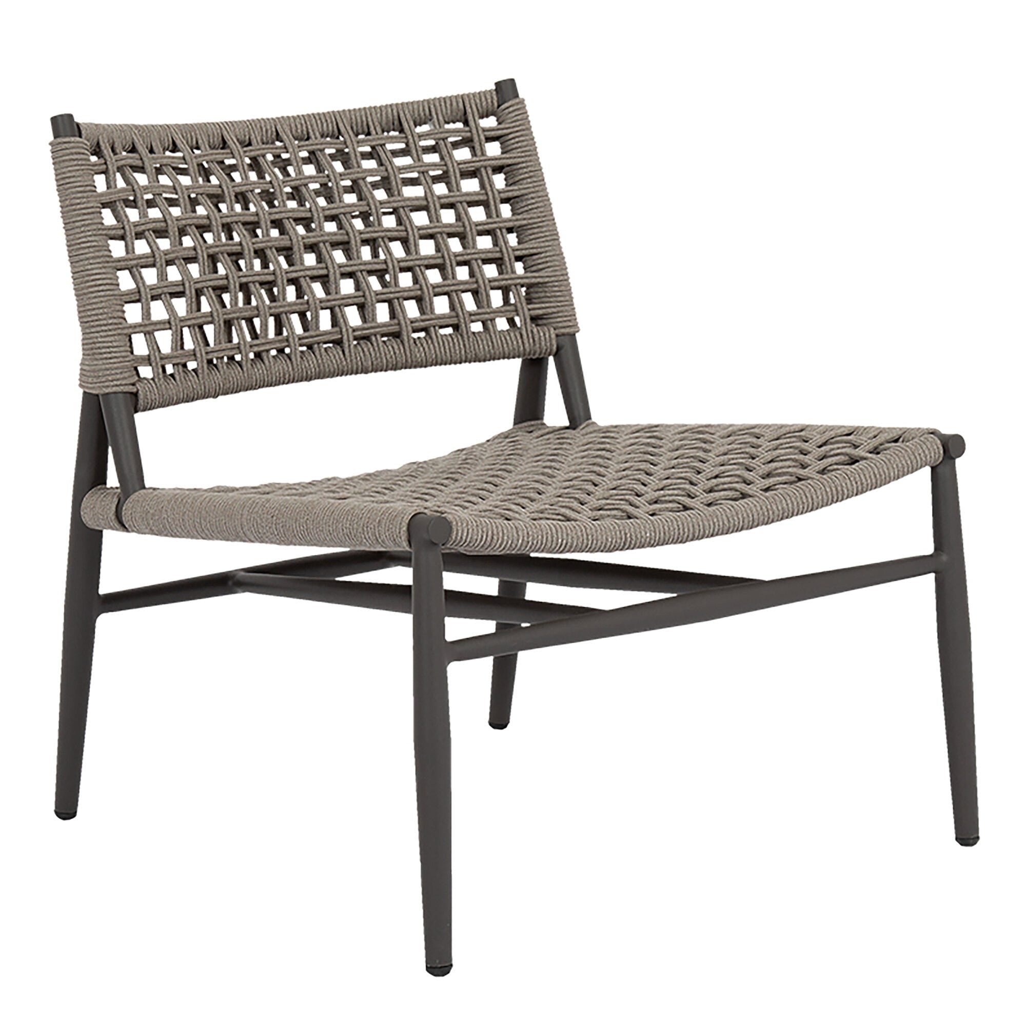 Sunset West Grigio Rope Accent Chair