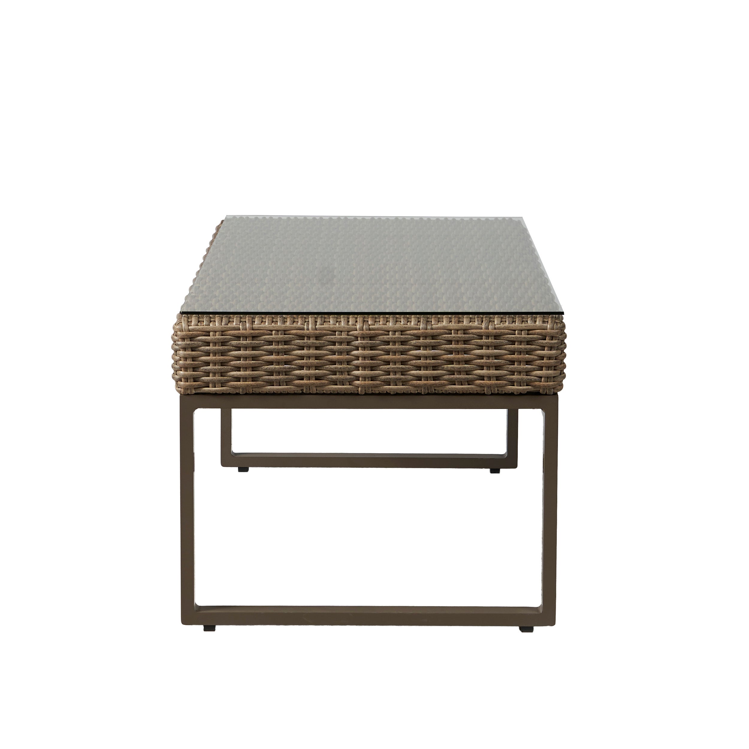 Lloyd Flanders Milan Rectangular Cocktail Table