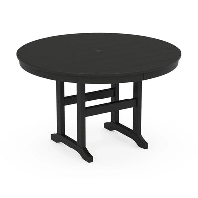 48" Round Farmhouse Dining Table