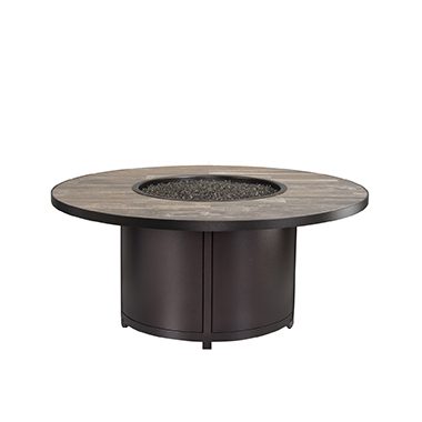Elba 54" Round Chat-Height Fire Pit