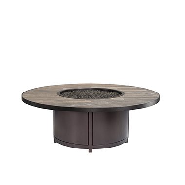 Elba 54" Round Occasional-Height Fire Pit